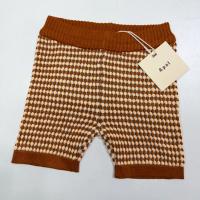 爆米花針織車褲