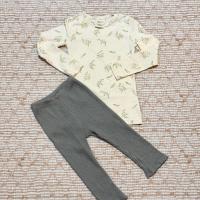 T-shirt L/S Printed PP203 Oat