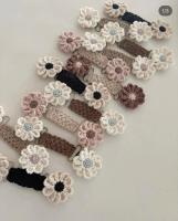 花花吊帶夾(藍白花)