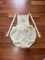 Swea Romper - Ecru 刺繡花卉吊帶包屁衣