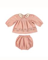 Scarlet Baby Set - Dusty Rose