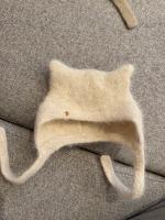 Bambolina Ivory Kitty 白色貓咪毛帽 