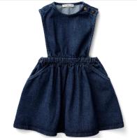Tippi Pinafore in Eco Wash by Soor Ploom