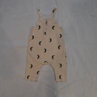 絨毛月亮吊帶長褲