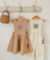 Stella Dress 拼布洋裝 ( Pink & Lilac)