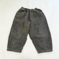 燈芯絨蘿蔔褲-turtle green