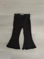 Flare cotton pants F / Charcoal