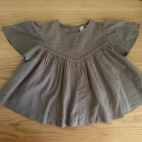 Adeline Blouse - Oat