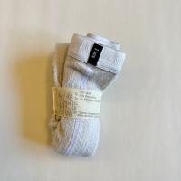 美利奴羊毛蕾絲花邊鏤空針織褲襪(Doux Agneaux 蜜白)