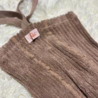 Peanut Blend 復古泰迪吊帶褲