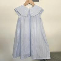 水藍色愛心洋裝