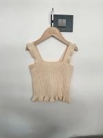 羅紋針織小背心