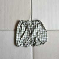 Pumpkin pants(綠格紋）