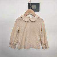 小花邊奶油色長袖上衣