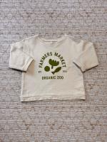 Market Logo Sweatshirt - 綠色小花無刷毛棉T