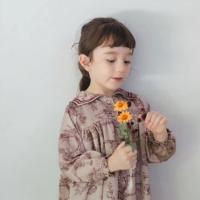 水手領酒紅洋裝