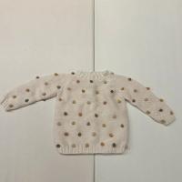 Rainbow Popcorn Sweater（brown)