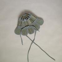 綠色系花朵草帽