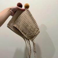 綁帶精靈帽（格紋）