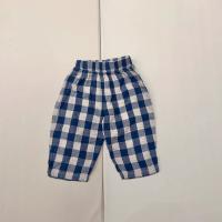 藍格紋漁夫褲