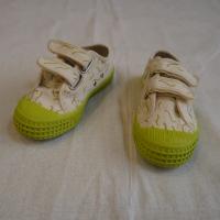 拼色魔鬼氈休閒鞋