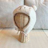 小熊絨毛護耳帽