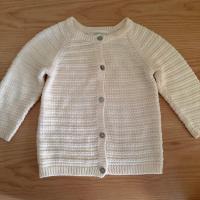 cardigan Ecru Creme 