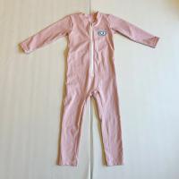 兒童款游泳兔防寒連身泳衣(粉紅)