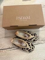 日本豹紋針織娃娃鞋 14cm