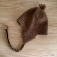 Chestnut contrast Tassel Hat