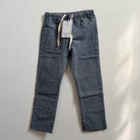 藍格紋法蘭絨長褲