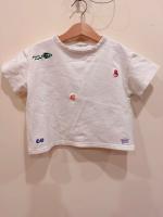 100% 純棉上衣 - 可愛刺繡圖案