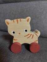 木製玩具/貓咪嚕嚕車