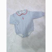 Alfie Collar Body Gots 條紋包屁衣