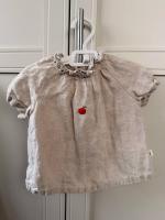 蘋果刺繡襯衫短袖