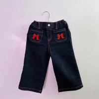 韓國🇰🇷POISSON蝴蝶結牛仔褲👖