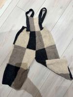 超保暖羊毛吊帶褲