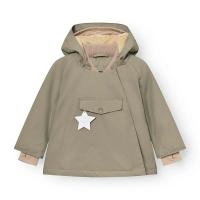 MINI A TURE - MATWANG fleece lined winter jacket - Vert 鼠尾草