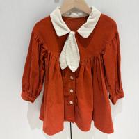 25AW Bow tie dress 紅