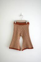 ポコポコフレアパンツ針織喇叭褲