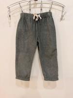 Killi Trousers - Khaki 燈芯絨反折長褲 墨綠