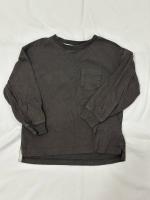 Gray Label - 口袋長袖Tee - nearly black