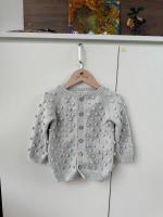 Minimom - 有機棉球球針織外套 Popcorn Cardigan - Argentino