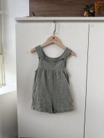 野兔刺繡吊帶褲