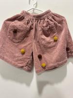 燈芯蕊球球寬褲