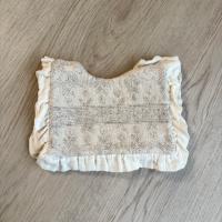 日本刺繡方型圍兜