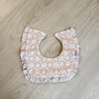 日本刺繡方型圍兜