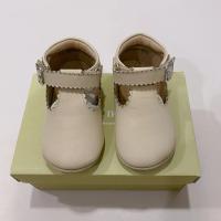 T字學步鞋-奶油白