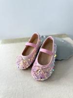 NINOLINDO 閃閃亮片芭蕾舞鞋-pink