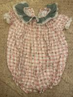 小碎花田園風寶寶連身衣